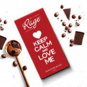 Rage Keep Calm and Love Me Signature Chocolate - 90 Grams(#1022) - Getkraft.com