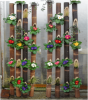 Bamboo Planters for Home Decor(#1037) - Getkraft.com