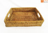 Rattan Rectangular Serving Kitchen Tray(#1043)-thumb-1