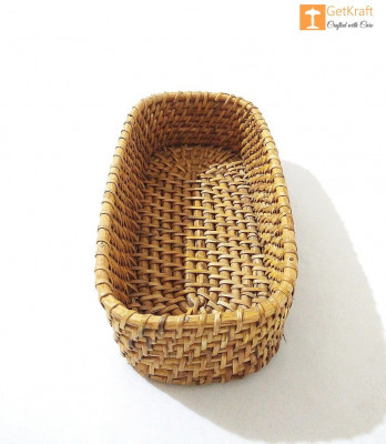 Cane Rattan Small Basket(#1117)-gallery-1