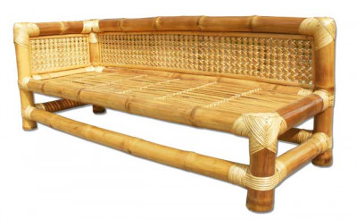 Bamboo Bed Sofa(#112)-gallery-1
