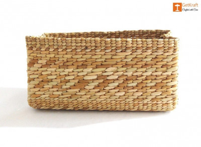 Natural Straw Small Basket(#1123)-gallery-0