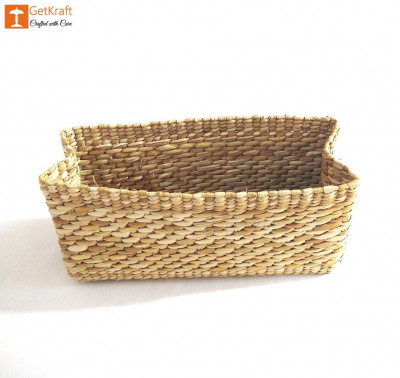 Natural Straw Small Basket(#1123)-gallery-1