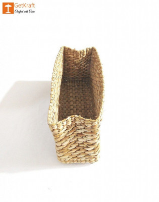 Natural Straw Small Basket(#1123)-gallery-2