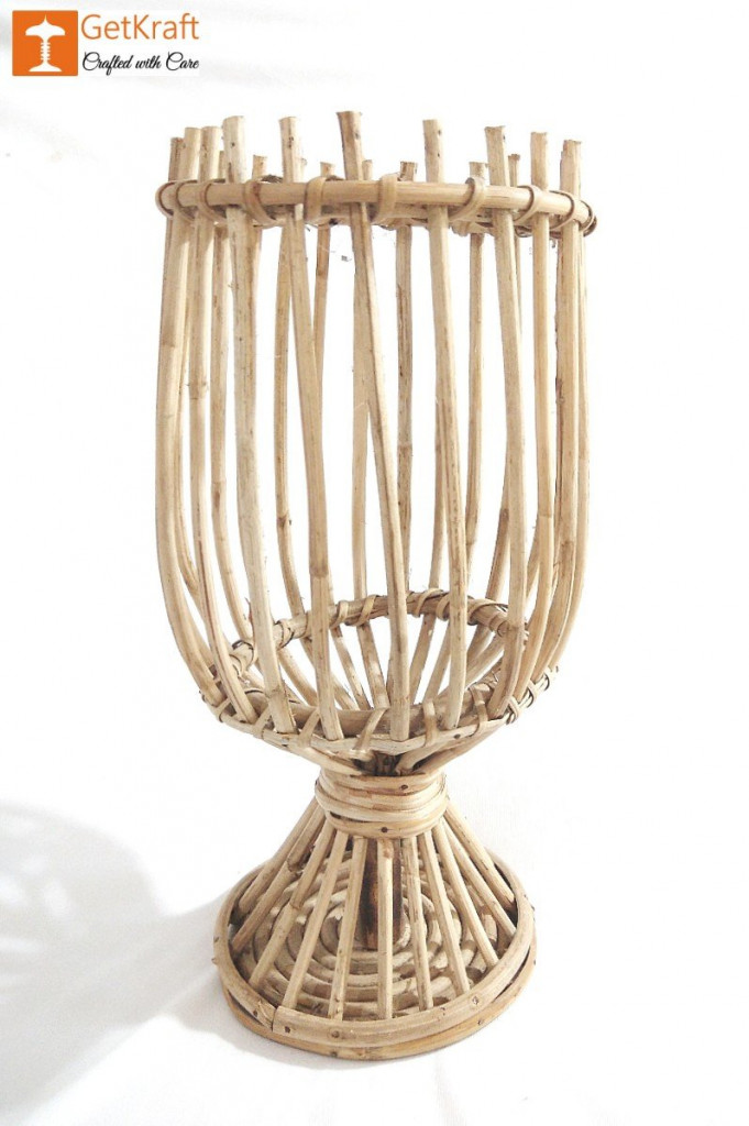 Cane Rattan Lantern Candle Holder (Large) (1125),cane Craft,Ratt