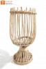 Cane Rattan Lantern Candle Holder (Large)(#1125) - Getkraft.com
