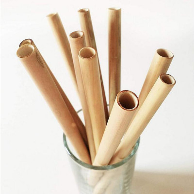 Reusable Drinking Biodegradable Bamboo Straws(#1142)-gallery-1