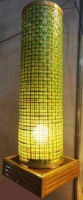 Bamboo Net Coloured Lamp(#118)-thumb-3