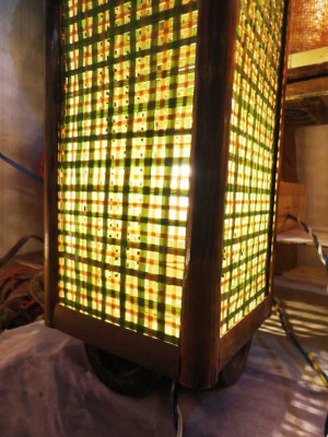 Square Net Table Lamp(#121)-gallery-3
