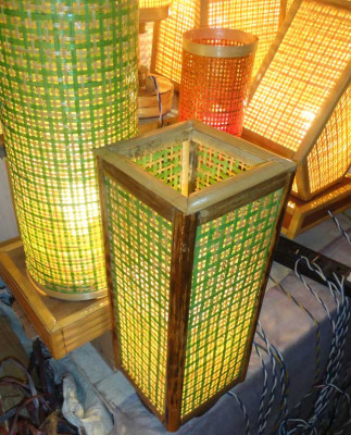 Square Net Table Lamp(#121)-gallery-4
