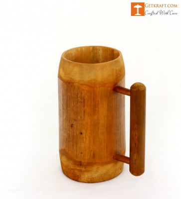 Handmade Bamboo Mug(#1228)-gallery-1
