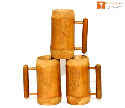 Handmade Bamboo Mug(#1228)-gallery-2