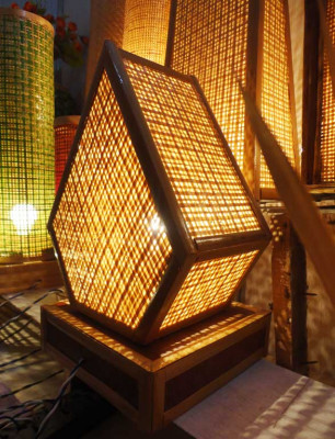 Pentagonal Net Lamp(#124)-gallery-2