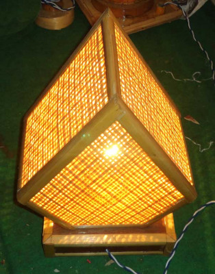 Pentagonal Net Lamp(#124)-gallery-4
