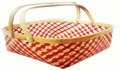 Kaya Basket (With Handle)(#1264)-gallery-0