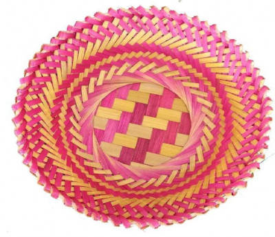 Bamboo Basket Round(#1267)-gallery-0