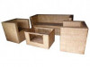 Cane Sofa Setting with Modish Designs 3 1 1(#139) - Getkraft.com