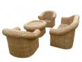 Classic Cane Sofa Set with Radiant looks for Office Home(#140)-thumb-0