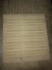 Handwoven Plain Natural Bamboo Floor Mat(#1417)-thumb-1