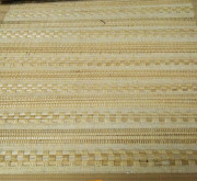 Handwoven Plain Natural Bamboo Floor Mat(#1417) - Getkraft.com