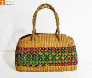 Natural Straw Handbag BG008(#148) - Getkraft.com