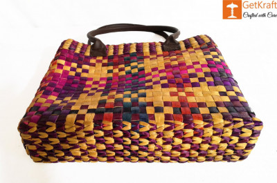 Natural Straw Handbag BG029(#160)-gallery-2