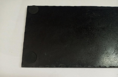 Unique Handicrafts Black Slate Handmade Platter 12x6 Inch 10-12 mm Thickness Shape -Rectangle (Black)(#1629)-gallery-7