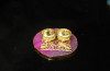 Unique Handicrafts Designer Agate Stone roli and chawal Platter Pooja Thali Kumkum Chawal Best Gifting Option Unique Look This Haldikumkumchawal Rakhi(#1669)-thumb-1