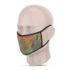 3 Layer Printed Protective Face Mask - Pack of 3 (Peacock-Greay Brown-Purple)_duplicate(#1704)-thumb-3