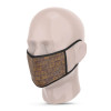 3 Layer Printed Protective Face Mask - Pack of 3 (Auto-Elephant-Grey Brown)(#1713)-thumb-3