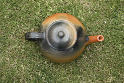 Designer Tea Kettle Double Baked(#1825)-gallery-1