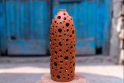 Perforated Candle Light Holder(#1844) - Getkraft.com