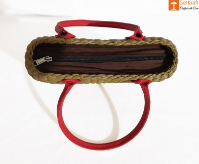 Natural Straw Handbag BG058(#185)-gallery-2