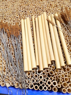 Natural Bamboo Straw Food Grade(#1864)-gallery-3