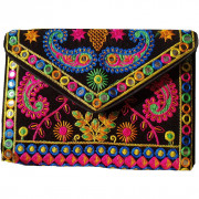 Avnii Organics Rajasthani Gujrati Jaipuri Embroidery Mirror work slings bags for women girls(#1926) - Getkraft.com
