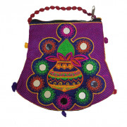 Avnii Organics Rajasthani Gujrati Jaipuri Embroidery Mirror work slings bags for women girls(#1928) - Getkraft.com