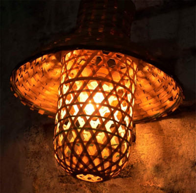 Bamboo jali light(#1936)-gallery-0