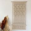 Christmas Special 2020 Macrame Wall Hanging-Macrame Headboard-Handmade Art-Woven Wall Hanging-Large Macrame Wall Hanging-Macrame curtain(#1991)-thumb-0