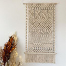 Christmas Special 2020 Macrame Wall Hanging-Macrame Headboard-Handmade Art-Woven Wall Hanging-Large Macrame Wall Hanging-Macrame curtain(#1991) - Getkraft.com