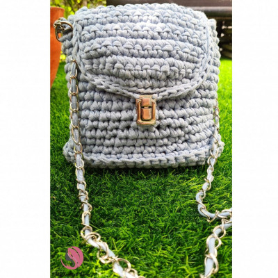 Crossbody crochet bag(#2204)-gallery-1