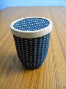 Bamboo Capsule Container - Blue(#2377) - Getkraft.com