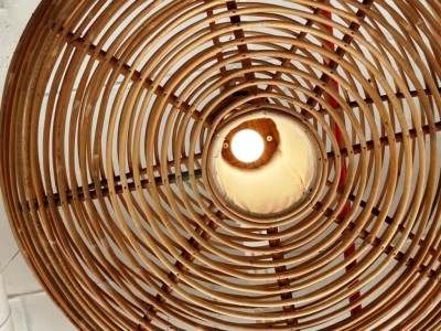 Cane Round Lamp(#2392)-gallery-1