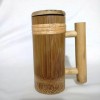 Bamboo Container with lid(#2403)-thumb-0