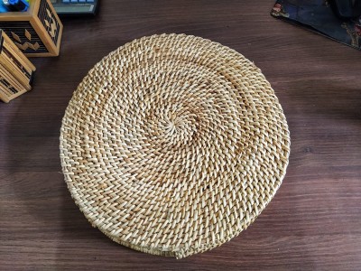 Cane round Tray Big Size(#2411)-gallery-2