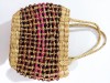 Water Hyacinth designer Bag(#2413)-thumb-1