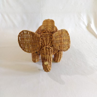 Wicker Elephant(#2415)-gallery-2