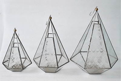 Stainless Steel Lantern(#2448)-gallery-1