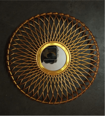 Round Decorative Mirror(#2461)-gallery-1