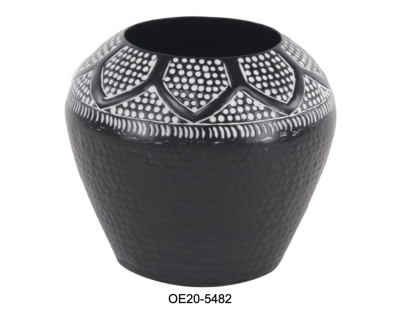 Metallic Decor Vase(#2469)-gallery-1