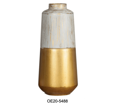 Metallic Decor Vase(#2472)-gallery-1